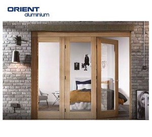 Puertas Plegables de Aluminio de Alta Calidad, Puertas Bi-Fold <span class=keywords><strong>Schuco</strong></span> - Product Image 2