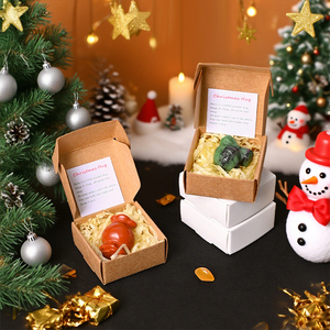 Whosale High Quality Natural Healing Crystal Stone Christmas Gift Box Like <b>Socks</b> Candies Type - Product Image 2