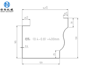 2025 Neue automatische K-Metall-Regenrinnen-Stahl walzen form maschine - Product Image 2