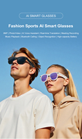 Lentes Inteligentes N79-T Lunette Meta Ecológicas con Cámara 4K Tipo-C, Traducción ChatGPT, Llamadas, Asistente de Voz IA, Reproductor de Música, IPX5
