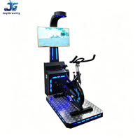 Simulador de Bicicleta Metálico 9D VR Directo de Fábrica para Parques de Aventura, Centros Comerciales y Parques de Diversiones, Bicicleta de Fitness