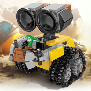 Trẻ Em Của Quy Mô 1:8 Tự Làm <span class=keywords><strong>Robot</strong></span> Mô Hình Xây Dựng Khối Thiết Lập Giáo Dục Nhựa Xây Dựng Tương Thích Với Little Wall-E <span class=keywords><strong>Robot</strong></span> Đồ Chơi - Product Image 1