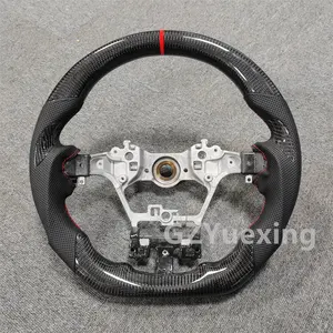 New Hiace 300 Sports Steering Wheel Frame Custom Designed Real Carbon Fiber with Leather