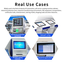 Monitor LCD Industri Zhixianda 8 Inci Ukuran Kecil 1024x768 Layar Sentuh Resistif Kapasitif Terintegrasi Panel VESA