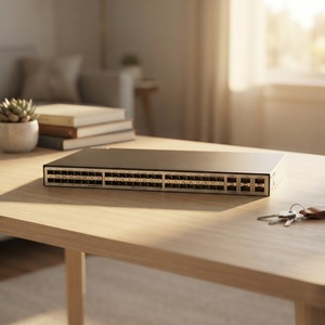 สวิตช์ซีรีส์ S6730-H, สวิตช์ 24x10GE แบบไฟฟ้า/6x100GE QSFP28/2xAC PSU รุ่น S6730-H24X6C-V2 - Product Image 1