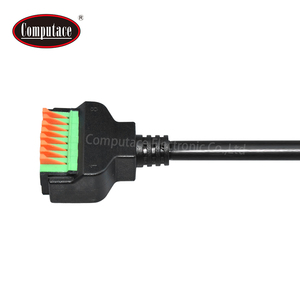Cable RJ45 8P8C con conector hembra a bloque de terminales de 8 pines de conexión rápida para proyectos de cableado sin soldadura de señales de red - Product Image 6