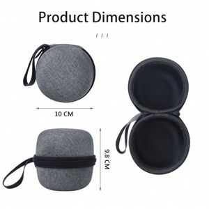 Custom Durable Lightweight EVA <b>Mini</b> <b>Speaker</b> Case Zipper Closure Portable Storage Bag Outdoor Audio Wireless <b>Speakers</b> Classic - Product Image 5