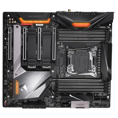 Neues Original FÜR Gigabyte X299 UD4 PRO Motherboard Raphics Karten typ Integrierte maximale RAM-Kapazität 1GB Application Desktop