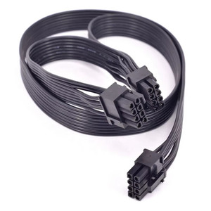 Câble d'alimentation PCI Express 8 broches vers double 6+2 broches, répartiteur PCIe 8 broches 1 vers 2 pour Corsair RM1000 RM850 <span class=keywords><strong>RM750</strong></span> RM650 RM550 RM - Product Image 5