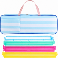 Sac de transport pliable robuste et luxueux en velours et polyester pour Mahjong, avec grande capacité, style fourre-tout