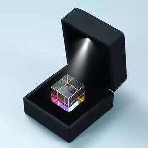 컬러 직사각형 프리즘 광학 유리 Xcube 타입 10*10*10-50*50mm - Product Image 1