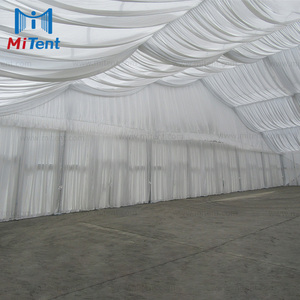 Tente de réception de mariage à portée libre 40x60, tente d'événement pour 1000 personnes avec parois en verre - Product Image 2