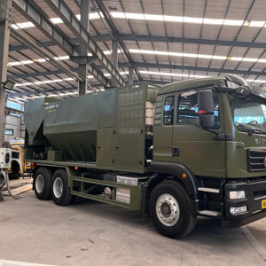 Pengaduk beton volumetrik truk 10m3 Modular basah siap campuran beton seluler untuk dijual - Product Image 1