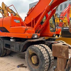 Korea Original Doosan DH210W-7 Wheel Excavator,Original <b>Paint</b>,Good Condition and Low Price,Ready to ship DH210W-7 DH150W-7 - Product Image 4