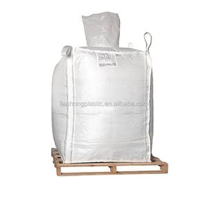 BigBag 500kg 750KG prix usine PP fond plat croix coin ascenseur boucles FIBC Jumbo sac pour bois de chauffage ciment <span class=keywords><strong>pierre</strong></span> sacs de sable - Product Image 3