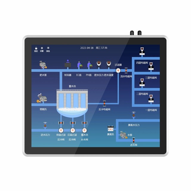 Screen IP65 Waterproof 15 Inch Industrial Panel Computer AIO PC Wins 10os CPU I5-4200u RAM 8G SSD 128G