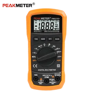 PM8233D+ 2000 Counts Auto Range Digital Multimeter AC/DC Voltage Current NCV detection multimetro hand-held meter