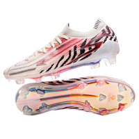 Chaussures de football professionnelles FG à crampons longs, respirantes, pour l'entraînement et les matchs