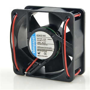 พัดลมระบายความร้อนแบบแกน ebmpapst 624/2HH 6025 24V DC ขนาด 6 ซม. 60x60x25 มม. 3.5 วัตต์ 33CFM 8200 รอบต่อนาที  แบบลูกปืน สำหรับโมดูลไดรฟ์ตู้ - Product Image 6