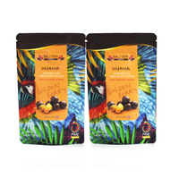 Feuille d'aluminium refermable auto-scellante avec impression personnalisée, odeur de soleil, eau, sac à fermeture éclair debout, sac à noix, poisson, animal de compagnie