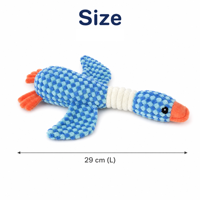 Jouet en peluche couineur pour chien, jouet à mâcher doux pour la dentition, compagnon de confort pour chiots et chiens de petite et moyenne taille, jeu d'intérieur, lavable