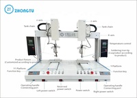 Machine à souder automatique à double tête et double station avec contrôle de température pour l'assemblage de circuits imprimés