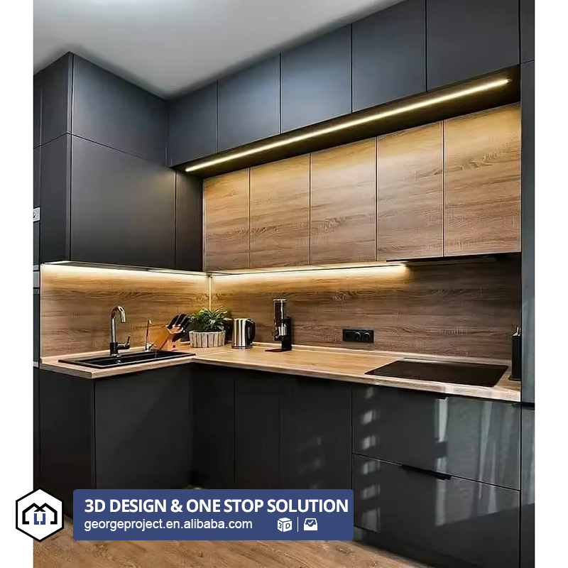 Mobile da cucina nero