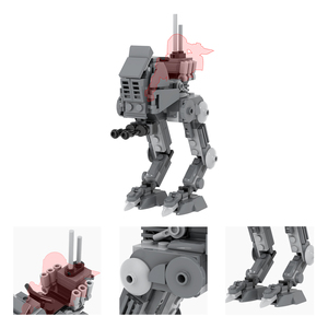 MOC2385 Space Wars AT-RT 2.0 Movie 184 Pezzi Mattoncini da Costruzione Educativi Fai-da-Te per Bambini, Regalo Giocattoli Juguetes - Product Image 6