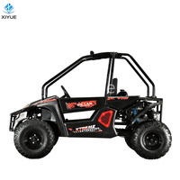 Buggy de démarrage électrique pour aventure en plein air 180CC Buggy UTV 2 places à essence 4 temps refroidi par air avec entraînement par pédale à vendre