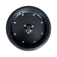 Roue de jauge de semoir agricole de perceuse à grains de 4.5x16 pouces avec jante en acier