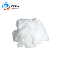 Material de fibra de silicato de aluminio refractario 1260C para revestimiento de calderas con algodón de fibra cerámica de alta pureza