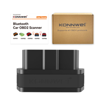 Escáner OBD2 Bluetooth 5.0 Konnwei ELM327 V1.5, Herramienta de Diagnóstico Automotriz OBDII, Lector de Códigos ODB2 OBD 2