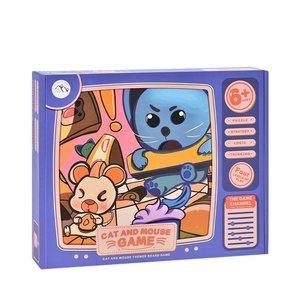 Assemblez facilement 4 niveaux 40 différents jouets de <span class=keywords><strong>labyrinthe</strong></span> éducatifs scénarios <span class=keywords><strong>souris</strong></span> et chat drôle 23cm 17pcs jeux de société pour les enfants de 6 ans et plus - Product Image 2