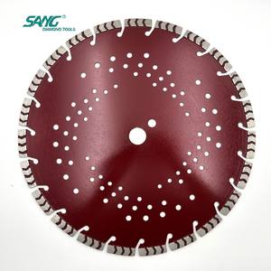 Lâmina de Serra Diamante Arix de 400mm 16 polegadas Soldada a Laser para Concreto Curado, Corte Rápido em Piso, Serra Manual - Product Image 1