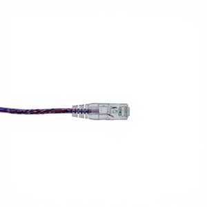 Câble Ethernet tressé Cat6 ultra-fin, connecteur <span class=keywords><strong>RJ45</strong></span> transparent, câble réseau Gigabit - Product Image 3