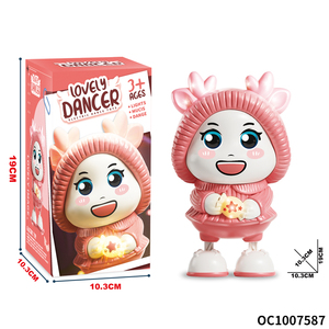 Juguete Sensorial No Tóxico, Conejo de Dibujos Animados de Plástico <span class=keywords><strong>que</strong></span> Camina, Funciona con Pilas, Canta <span class=keywords><strong>y</strong></span> Baila con Música <span class=keywords><strong>y</strong></span> Luces - Product Image 6