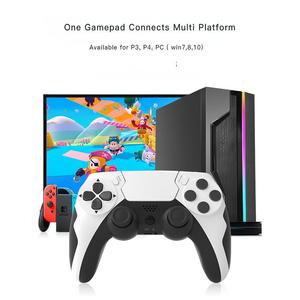 Mới Nhất Tùy Chỉnh Không Dây Cho <span class=keywords><strong>PS4</strong></span> Gamepad Đúp Sốc Video Trò Chơi Điều Khiển - Product Image 3