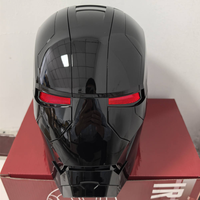 Máscara Inteligente con Control por Voz, Adecuada para Ciclismo, Juegos de Rol, Casco Eléctrico Inteligente Regalo genial.