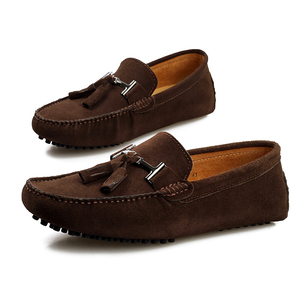 Zapatos Casuales de Primavera para Hombre, de Gamuza y Cuero, Zapatillas Clásicas, Calzado Cómodo, Zapatos de Vestir, Talla Grande, Planos - Product Image 6