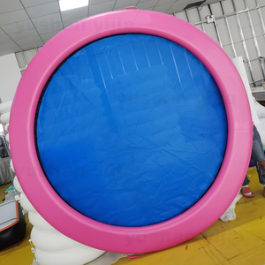 Hamaca Inflable para Agua OEM con Centro de Malla para Recreación, Tumbona Flotante para <span class=keywords><strong>Piscina</strong></span>, Flotador Portátil - Product Image 2