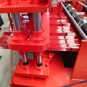 Farbe Stahl Metall Hoson Car Box Container Platte Wand platte Blech Rollen form maschine Car Board Making <span class=keywords><strong>Machine</strong></span> Preis - Product Image 4