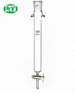 Laboratorio di vetro boro 3.3 di vetro diversi tipi cromatografia su colonna su misura - Product Image 1