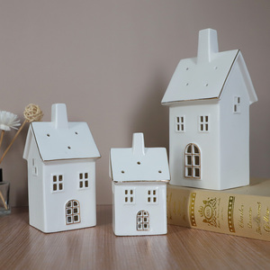 Factory Hot-Sale <strong>Christmas</strong> <strong>Village</strong> Animated <strong>House</strong> LED Lights Luxury Ceramic Table <strong>Decor</strong> - Product Image 5