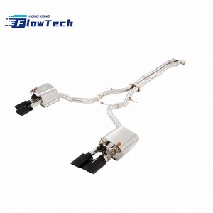 ระบบท่อไอเสียแคทแบ็ค Valvetronic สแตนเลส T304 พร้อมปลายท่อเก็บเสียง สำหรับรถปอร์เช่ พานาเมร่า 971 2.9T - Product Image 3
