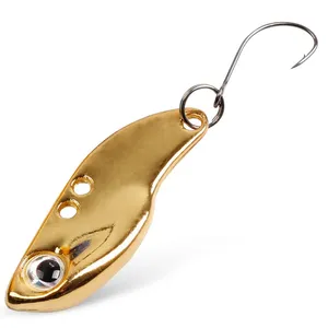 Lushawer Mồi câu cá nhân tạo bằng kim loại mồi câu cá cho cá hồi Pike Bass 3G/4G/5.5g - Product Image 1