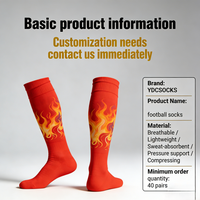 Échantillon Gratuit Chaussettes de Football pour Hommes et Jeunes, Antibactériennes, avec Grips en Silicone Antidérapants, Respirantes, Évacuant l'Humidité, Séchage Rapide Thermique