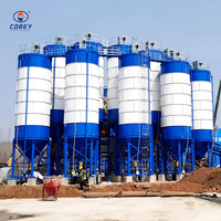 Silo à ciment Corey Bolted 100T, silos de stockage de ciment de 3000 tonnes, réservoir de ciment en poudre, conteneur à vendre