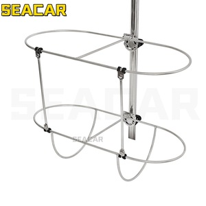 Support de flotteur en acier inoxydable Seacar de 9 pouces pour bateau, quincaillerie marine - Product Image 1