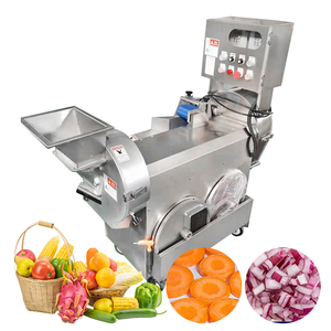 Máquina Cortadora Industrial Automática de Limón, Plátano, Coco, Cebolla y Patata, Cortadora de Frutas y Verduras, Máquina de Cortar en Cubos - Product Image 1