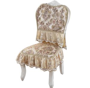 YongYo européen moderne Polyester Simple dentelle <span class=keywords><strong>Jacquard</strong></span> Table chaise couverture universelle pour la maison Restaurant hôtel Banquet de mariage - Product Image 1